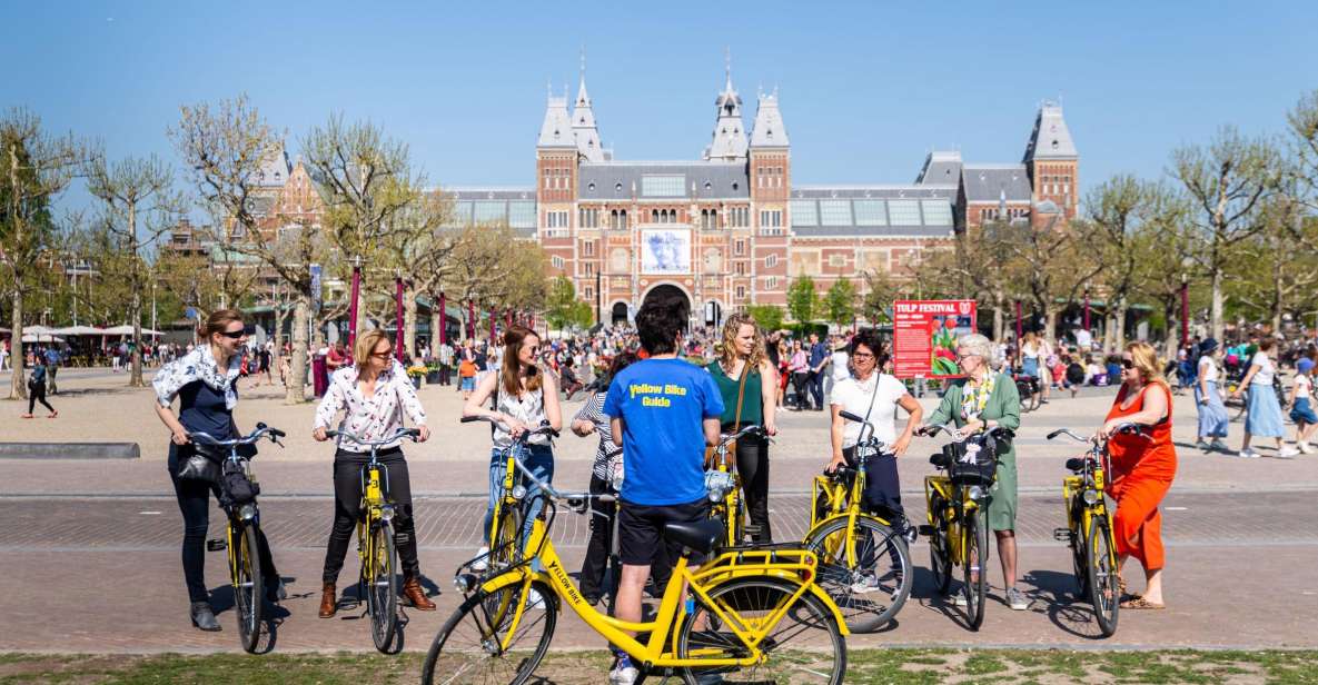 Amsterdam: 3h E-Bike Tour with break - The harbor loop, canals, and courtyard-style photo moments