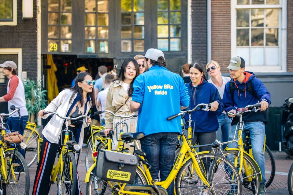 Amsterdam: 3h E-Bike Tour with break - Getting started at Yellow Bike Tours & Rental near Amsterdam Central