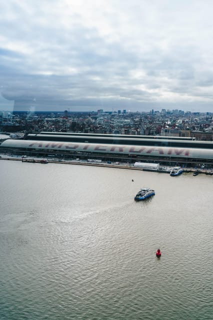Amsterdam: A'DAM Lookout Entry Ticket with 2 Drinks - Over the Edge Swing and Amsterdam VR: Thrills You Pay Extra For
