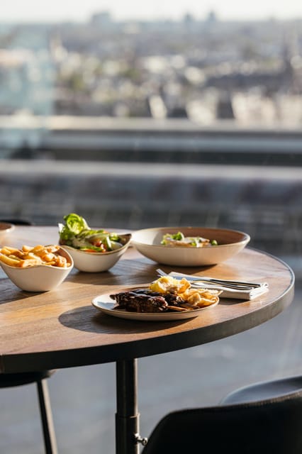 Amsterdam: A'DAM Lookout Ticket and Lunch or Dinner Voucher - What you actually see from 100 meters: canals, port, and polder views
