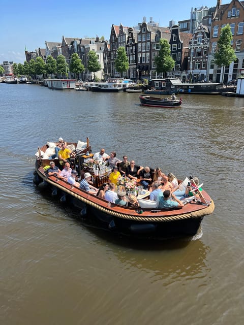 Amsterdam: Boat Tour with Optional Unlimited Drinks - Seating, weather, and the music vibe: choosing your spot on the boat