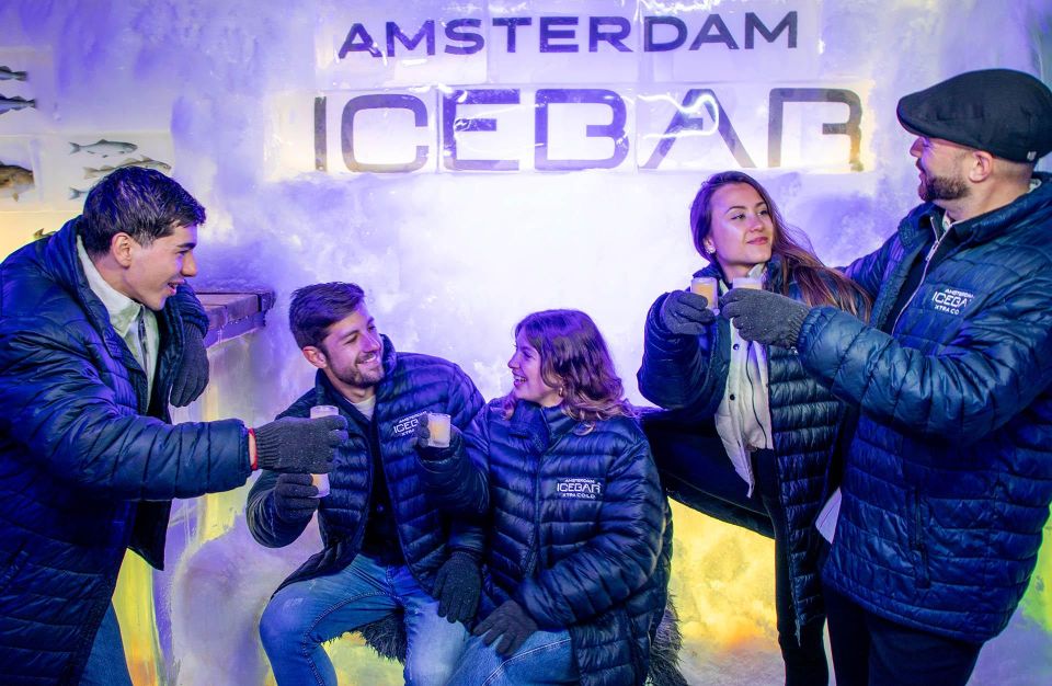 Amsterdam: Canal Cruise and Entrance to Xtracold Icebar - Xtracold Icebar: timed skip-the-line entry plus 3 included drinks
