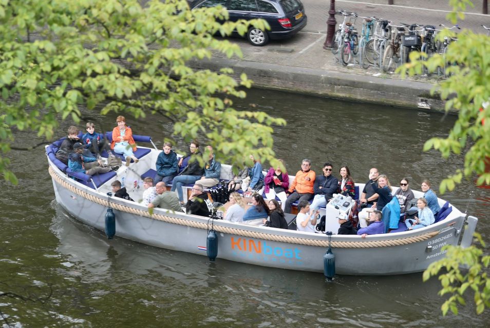 Amsterdam: Canal Cruise in Open Boat with Drink Option - Should you book this KINboat canal cruise?
