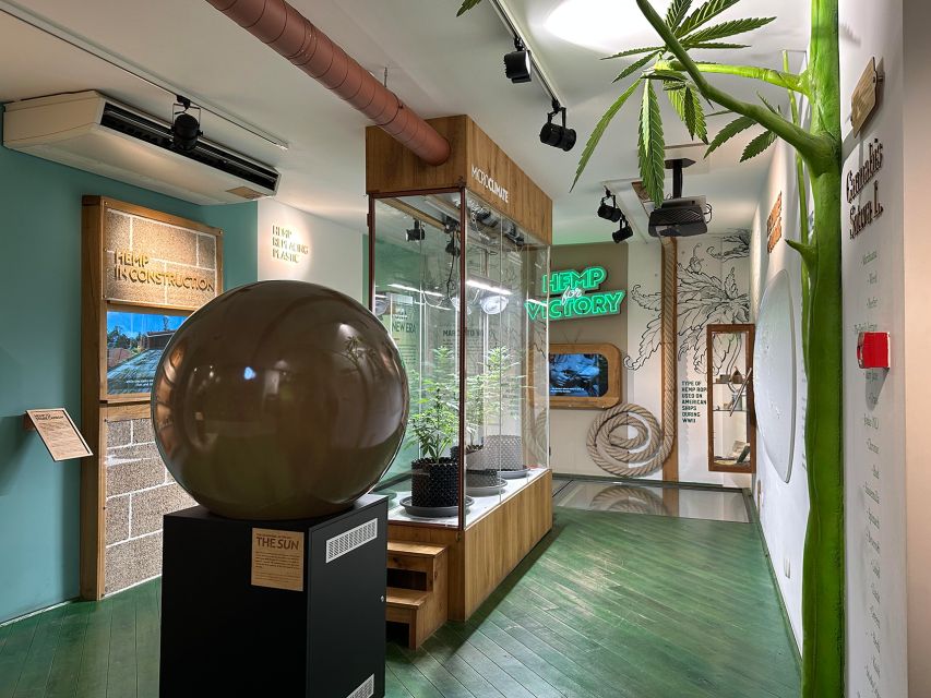 Amsterdam: Cannabis Museum Entry Ticket - The 3-Floor Experience: How Your 45 Minutes Play Out