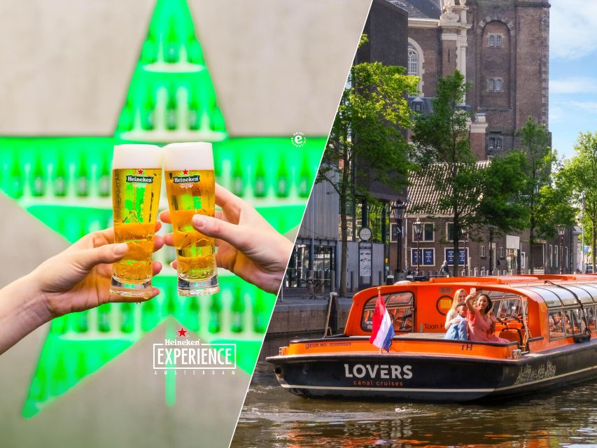 Amsterdam: City Canal Cruise and Heineken Experience - 1-Hour Canal Cruise on the UNESCO Canal Belt With a 19-Language GPS Guide