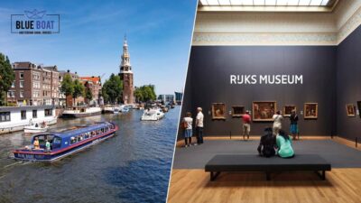 Amsterdam: City Canal Cruise and Rijksmuseum - The 75-minute UNESCO canal cruise (audio in 19 languages)