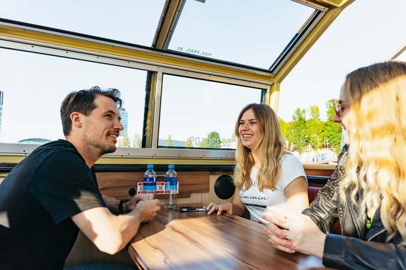 Amsterdam: City Centre Canal Cruise & Free Flower Cocktail - The flower cocktail: included, handcrafted, and what to expect from sweetness