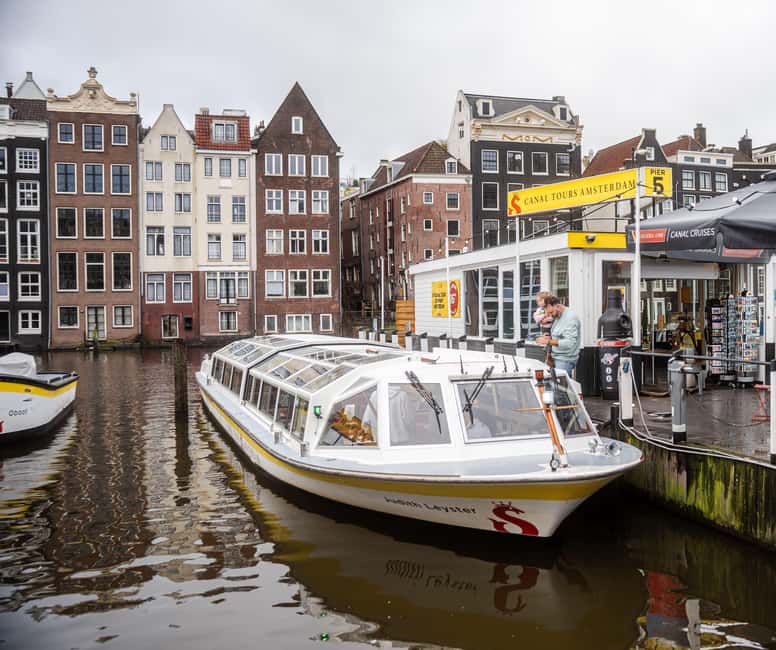 Amsterdam: City Centre Canal Cruise & Free Flower Cocktail - What the route is really like: from Central Station into the Canal Belt