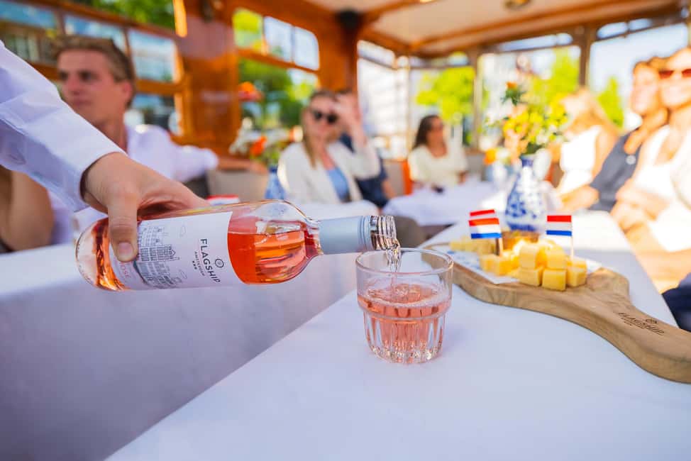 Amsterdam: Classic Boat Cruise with Optional Cheese & Wine - A One-Hour Cruise Through the Golden Age Canals