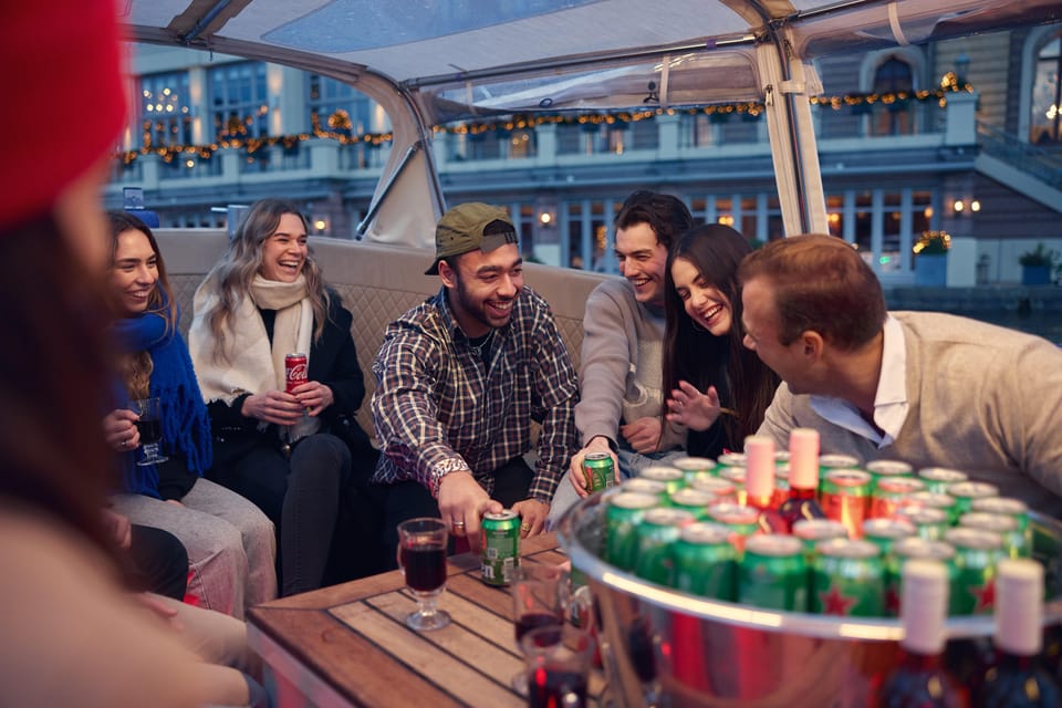 Amsterdam: Covered Canal Booze Cruise with Unlimited Drinks - Meeting point choice: Amstel 178 vs Oudezijds Voorburgwal 230