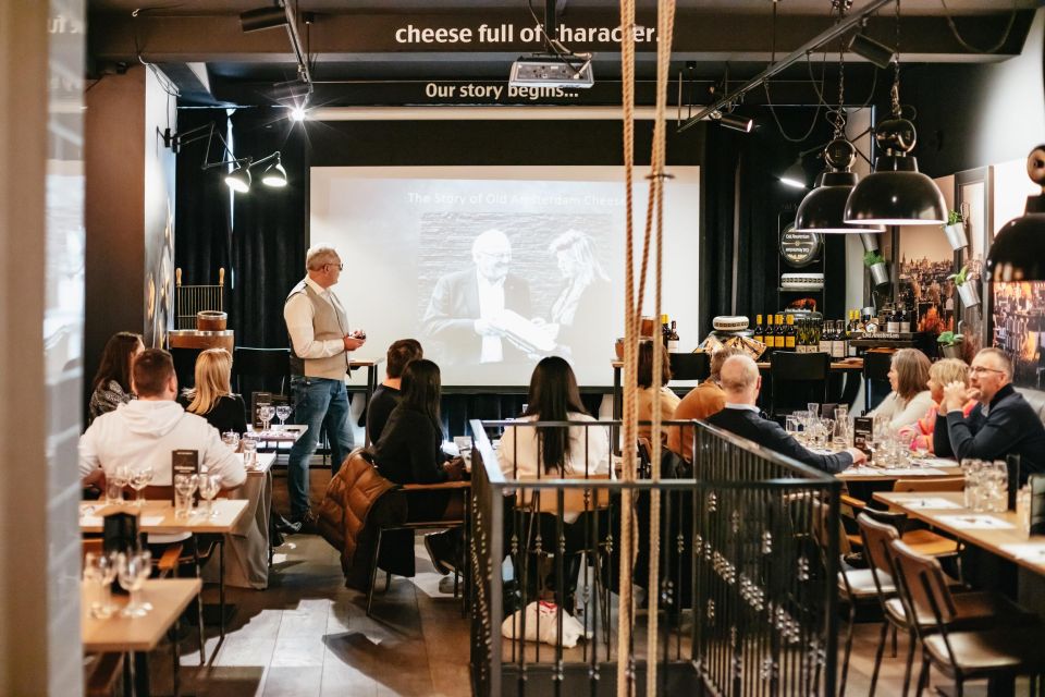 Amsterdam: Dutch Cheese Tasting Experience with Wine - Wine Pairing That Teaches Your Tongue What to Notice