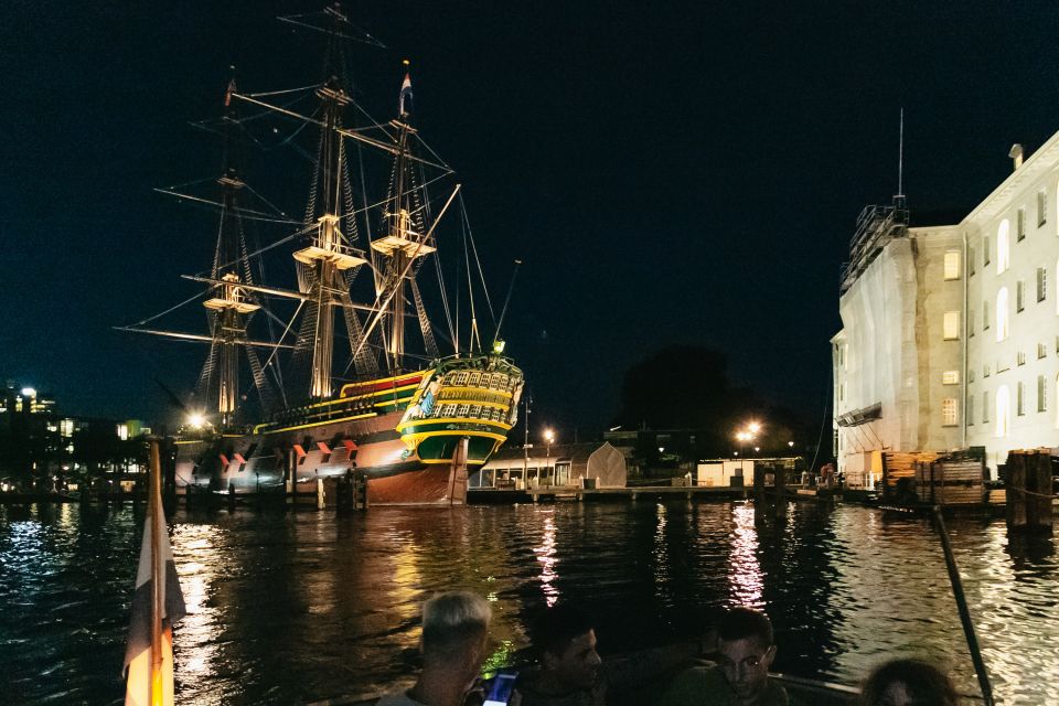 Amsterdam: Evening Cruise with Optional Wine and Snacks - The 90-minute route, stop by stop: what each sight is really for