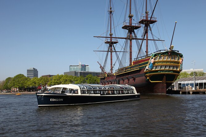 Amsterdam Family-Friendly Canal Cruise with Snackbox Option - Big landmarks you’ll catch along the way: Westerkerk, Centraal, and A’DAM LOOKOUT