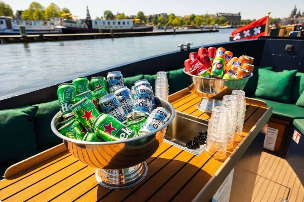 Amsterdam: Guided Open Boat Canal Cruise Including Drink - Price and the included drink (plus when open bar is worth it)