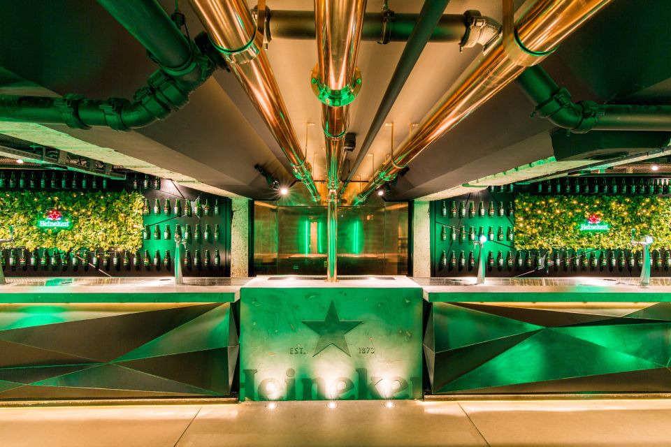 Amsterdam: Heineken Experience Ticket - Drinks included: how the tasting and bar tokens work in practice