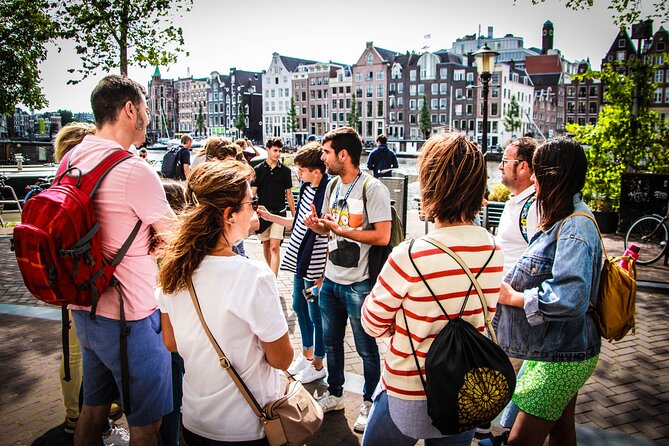Amsterdam Highlights Small-Group Walking Tour - Finding your guide at Beursplein (look for the blue umbrella)