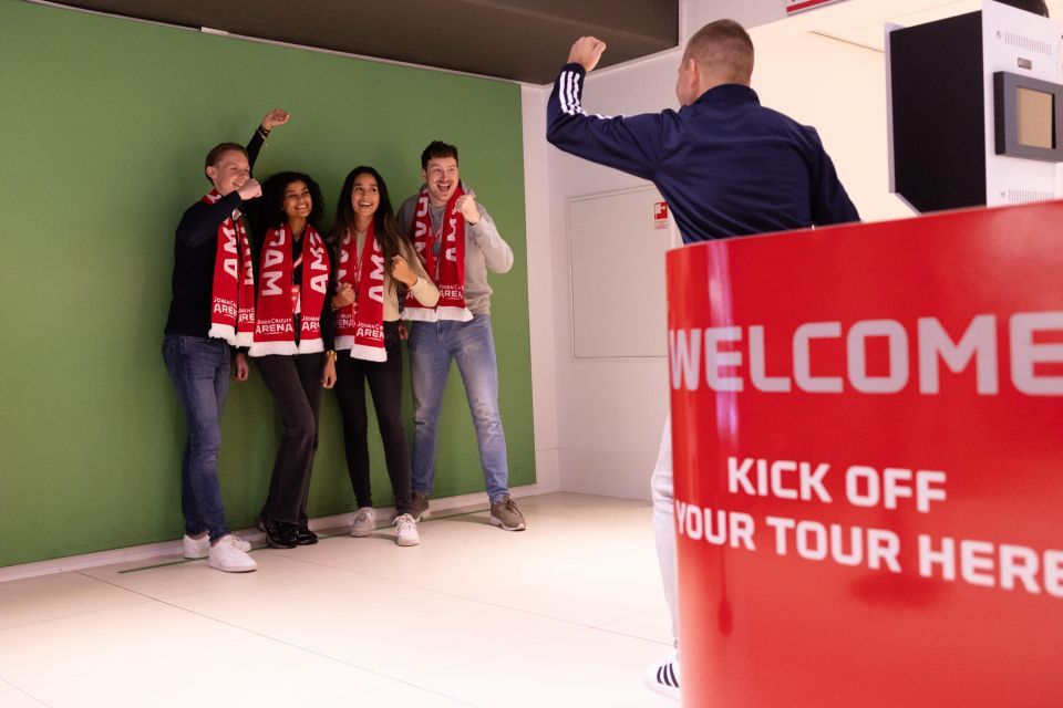 Amsterdam: Johan Cruijff ArenA Tour with Optional Guide - Going Up for Views: Stands, Echo, And Stadium Perspective