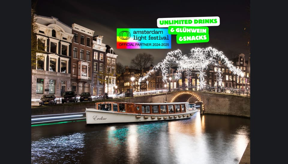 Amsterdam: Light Festival Heated Cruise w/ Drinks & Snacks - Meeting Prins Hendrikkade 33A and Boarding Without Stress