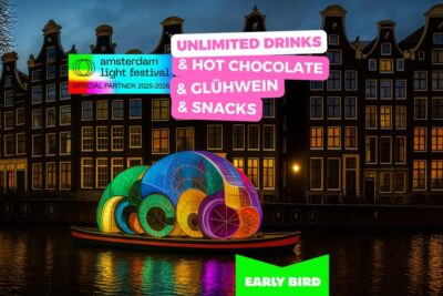 Amsterdam: Light Festival Heated Cruise with Drinks & Snacks - 75 Minutes Aboard a Covered Saloon Boat: Comfort, Drinks, and Rhythm