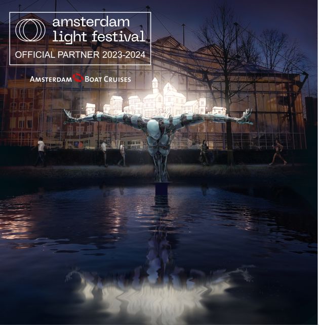 Amsterdam Light Festival Live Commentary & Optional Drinks - The festival route and the artwork: how you see the lights up close