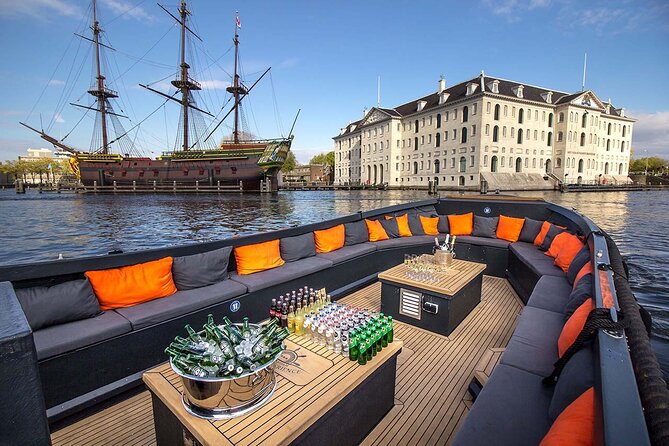 Amsterdam Luxury Canal Cruise + Unlimited Drinks & Bites option - Unlimited drinks and bites: a good add-on, but set expectations