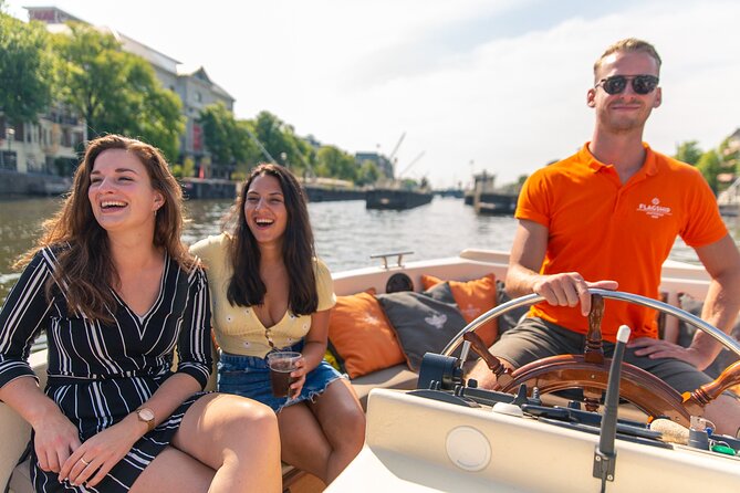 Amsterdam Luxury Canal Cruise + Unlimited Drinks & Bites option - Best time to book: day views plus night vibes