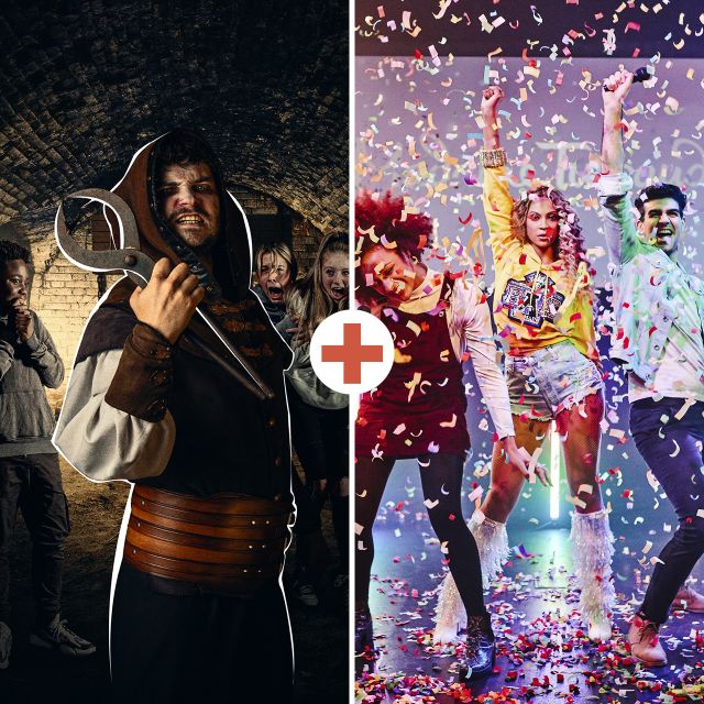 Amsterdam: Madame Tussauds & Amsterdam Dungeon Combo Ticket - Key reasons this combo works