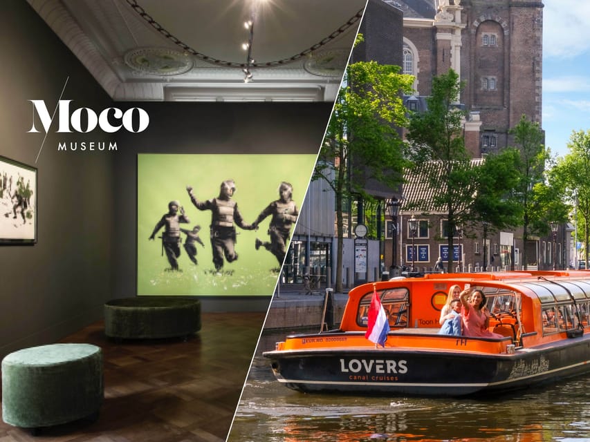 Amsterdam: Moco Museum Entry Ticket and Canal Cruise - Moco Museum in Eduard Cuypers’s villa: what you’ll actually see