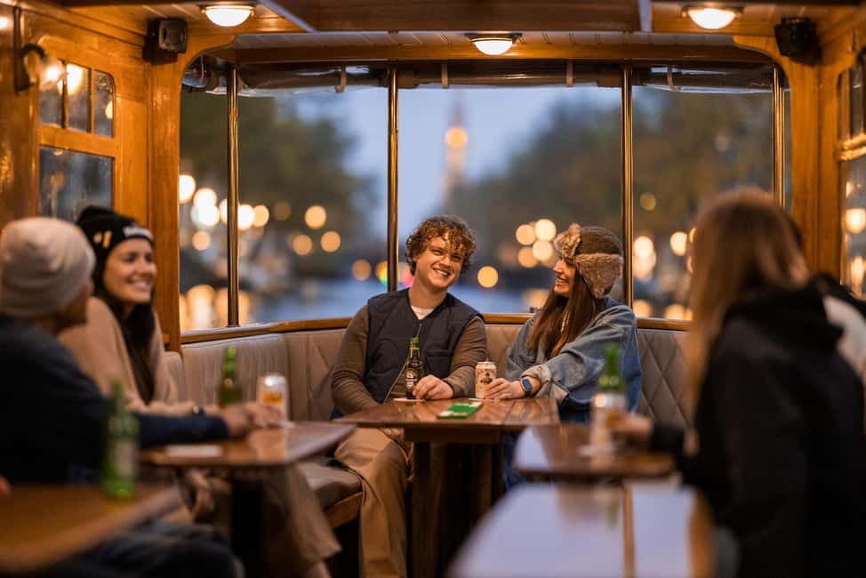 Amsterdam: Open Boat Cruise option Unlimited Drinks & Bite - Key things to know before you board