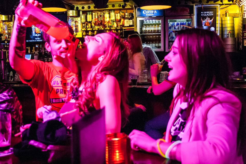Amsterdam: Red Light District Pub Crawl with Unlimited Shots - Key points to know before you go