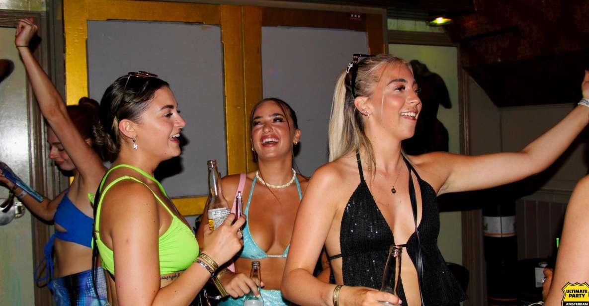 Amsterdam: Red Light District Pub Crawl with Unlimited Shots - Red Light District at Night: Your Social Game Plan