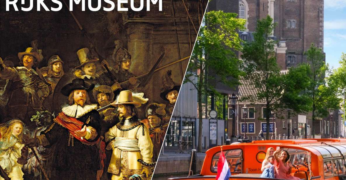 Amsterdam: Rijksmuseum Entry Ticket and Canal Cruise Combo - FAQ