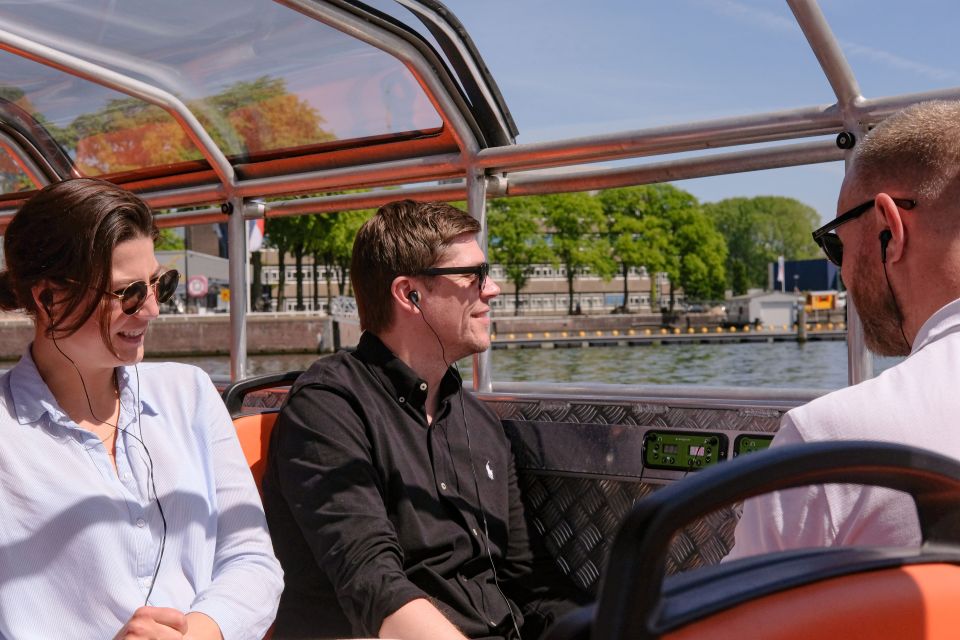 Amsterdam: Semi-Open Canal Boat Cruise - Audio Guide in 19 Languages: What You’ll Really Hear