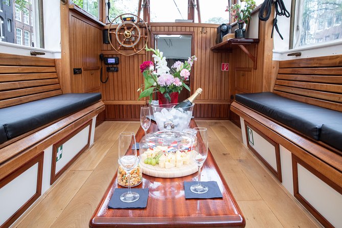 Amsterdam Small-Group Canal Cruise With Dutch Snacks and Drink - Anne Frank House area: seeing it, not touring it