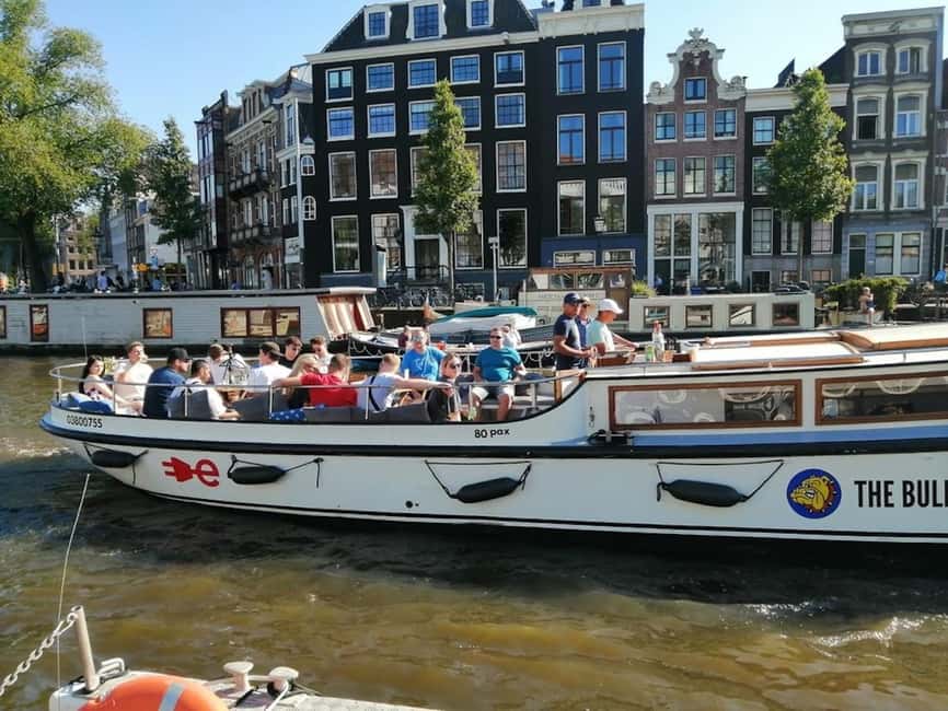 Amsterdam: The Bulldog Boat Smoke and Booze Cruise - Key things to know before you go