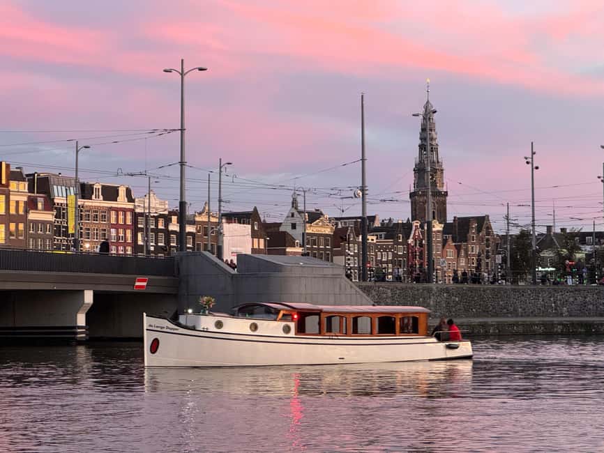 Amsterdam: The Bulldog Boat Smoke and Booze Cruise - Weather and comfort: how to dress for a half-open boat