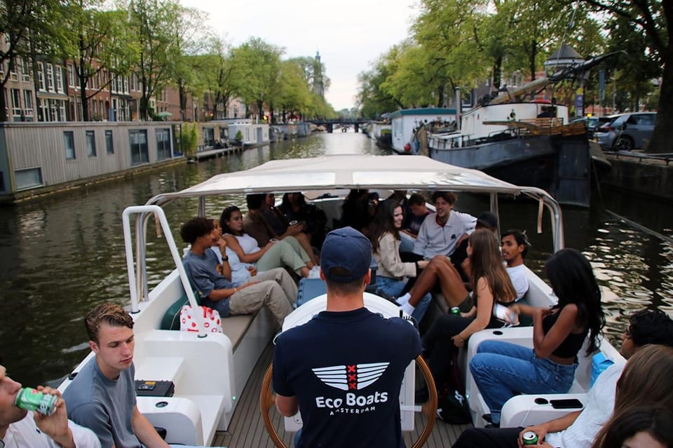 Amsterdam: The Newest Canal Cruise with Drink Option - 1 Hour on the Water: What This Eco Boats Cruise Delivers