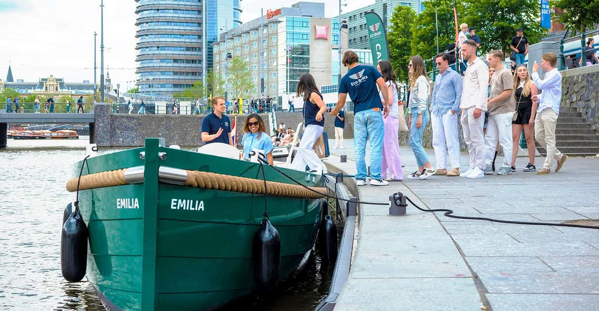 Amsterdam: The Newest Canal Cruise with Drink Option - Meet by Amsterdam Central: Finding the Dark Green Flag