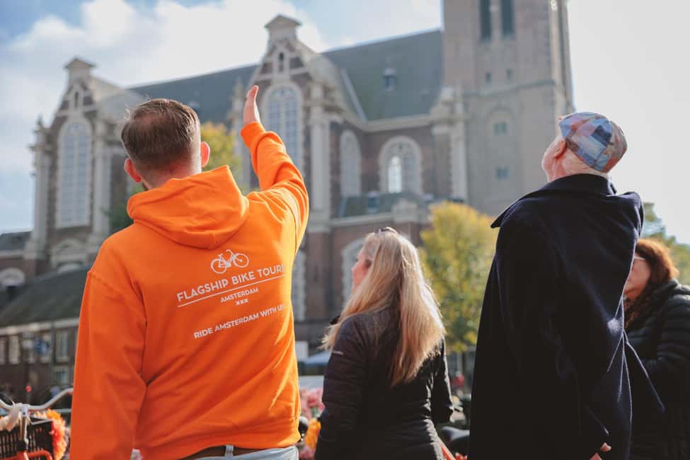 Amsterdam: Top Highlights Guided Bike Tour EN/DE/ES/FR/IT/CN - Why this 1.5-hour ride is the best first-day bike plan