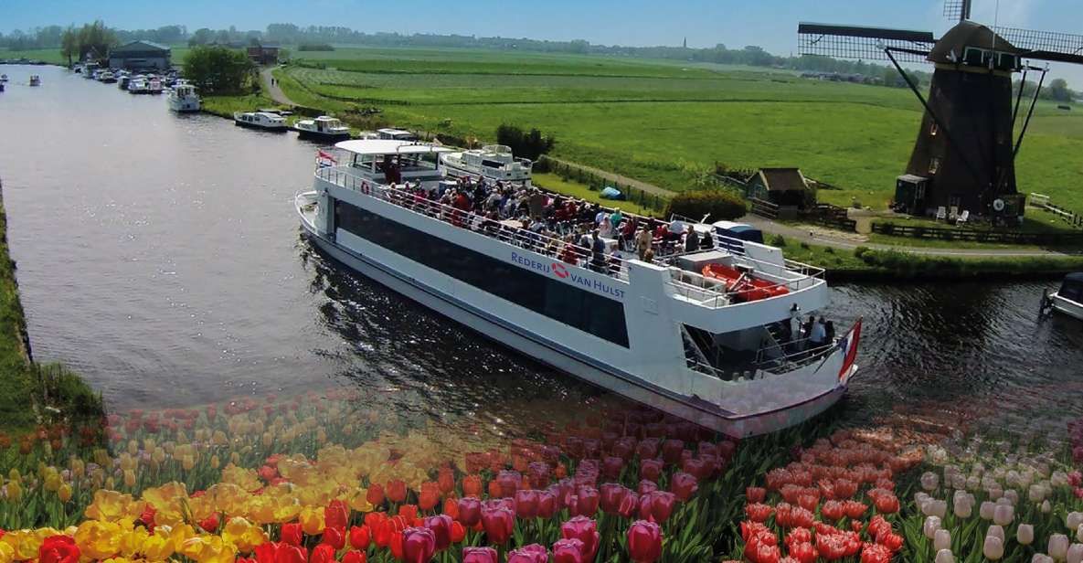 Amsterdam: Tour to Keukenhof Gardens with Windmill Cruise - Warmond windmill cruise: the 5 meters below sea level part