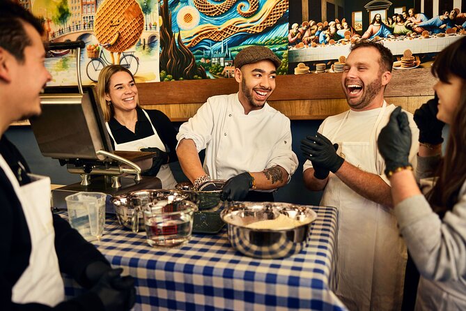 Amsterdam: Traditional Dutch Syrup Waffle Making Workshop - A 45-minute stroopwafel lesson in the center of Amsterdam