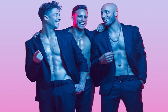 Coqtales Show: The Hottest Male Show in Amsterdam, Magic Mike - Price and booking value at about $48.39 per person
