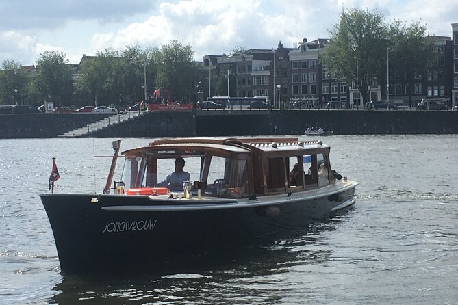 Cruise Amsterdam like a Local — Small Group 12 pax - Canal Ring Views From the Right Angle: Water Level in Amsterdam