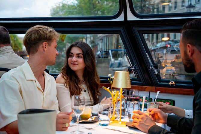 Dinner Canal Cruise Amsterdam: 4-Courses Including Drinks - Rijksmuseum, NEMO, and Het IJ: art, science, and the waterway beyond
