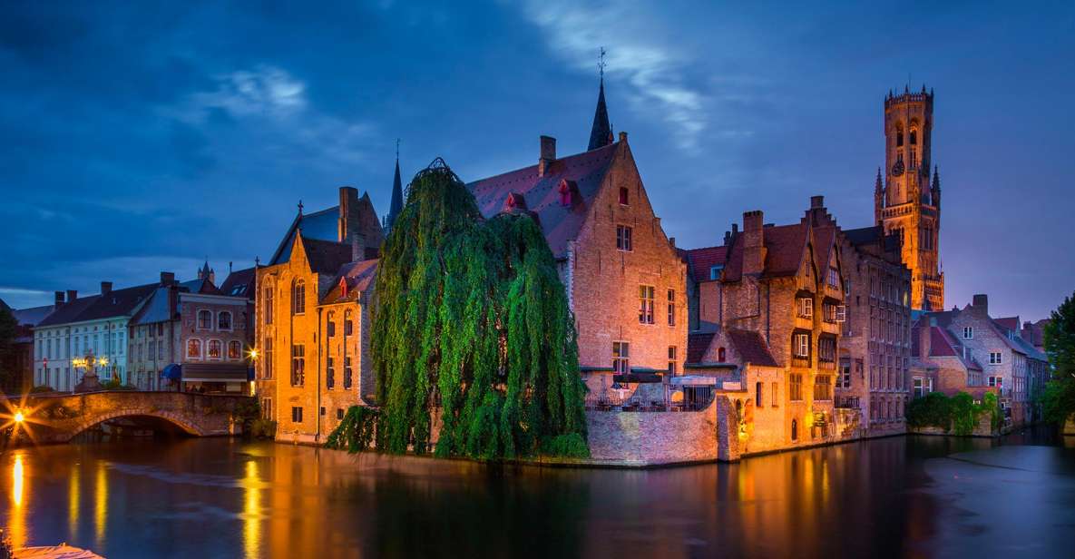 From Amsterdam: Bruges Day Trip in English with Boat Option - The coach ride: air-conditioning, commentary, and a comfort check