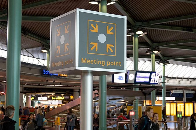 Private transfers from or to Schiphol (AMS) airport Amsterdam - Finding your driver in Schiphol’s main hall (no hunting games)