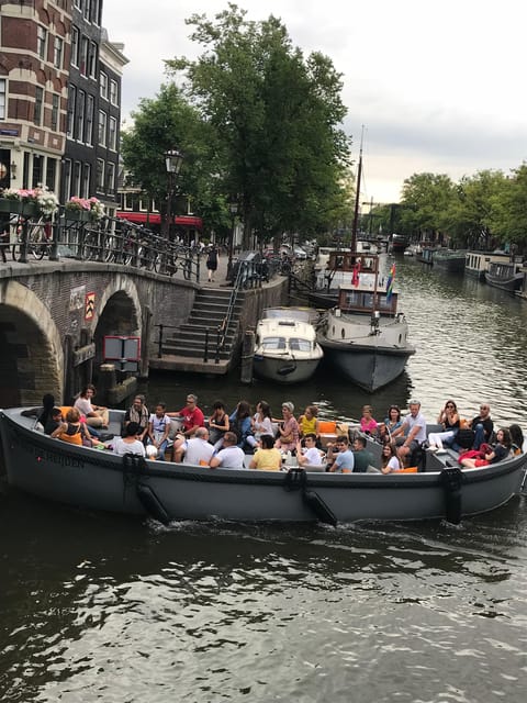 Visit Amsterdam by Boat with a French Guide (french) - The Aperitif Moment: Dutch Cheese, Beer, Wine, and Soft Drinks Included