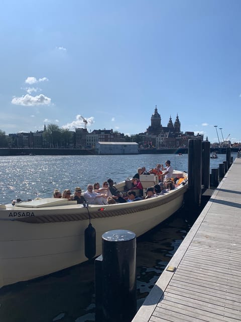 Visit Amsterdam by Boat with a French Guide (french) - When the City Lights Up: Amsterdam Light Festival Routing (Late Nov–Mid Jan)