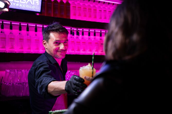 Xtracold Icebar Amsterdam, 3 Drinks Included - Ice Sculptures, Lighting, and the Theme Factor